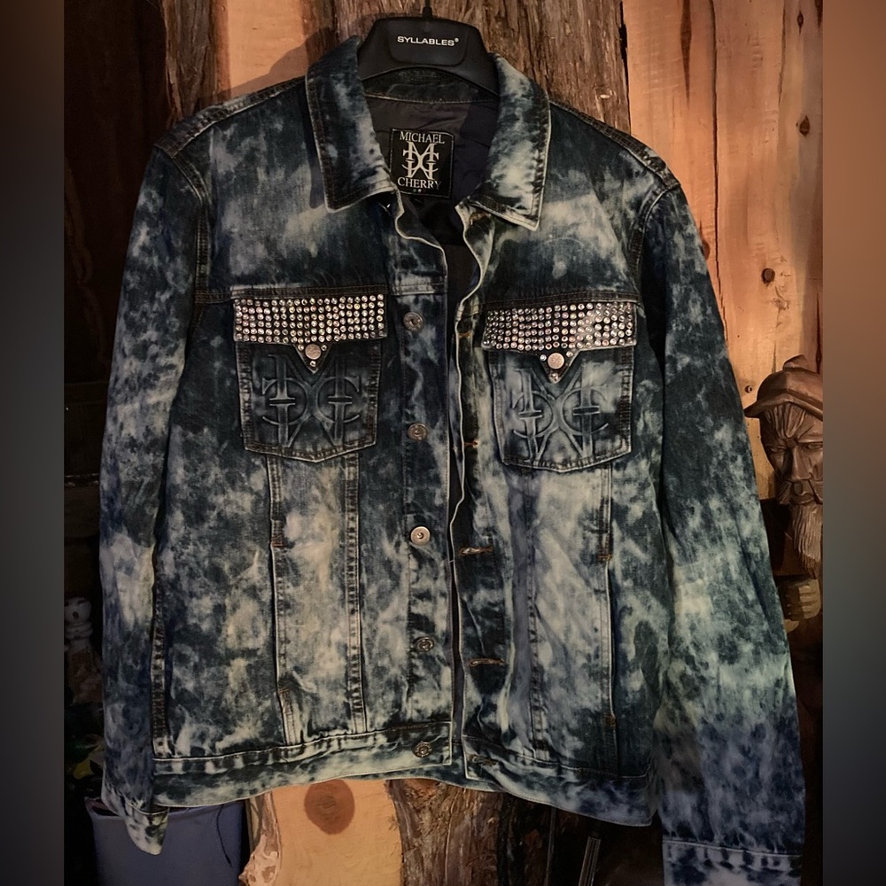 Michael Cherry jean jacket